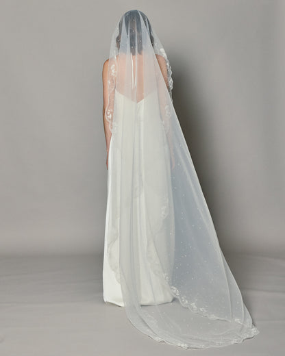 ALMA EMBROIDERED VEIL