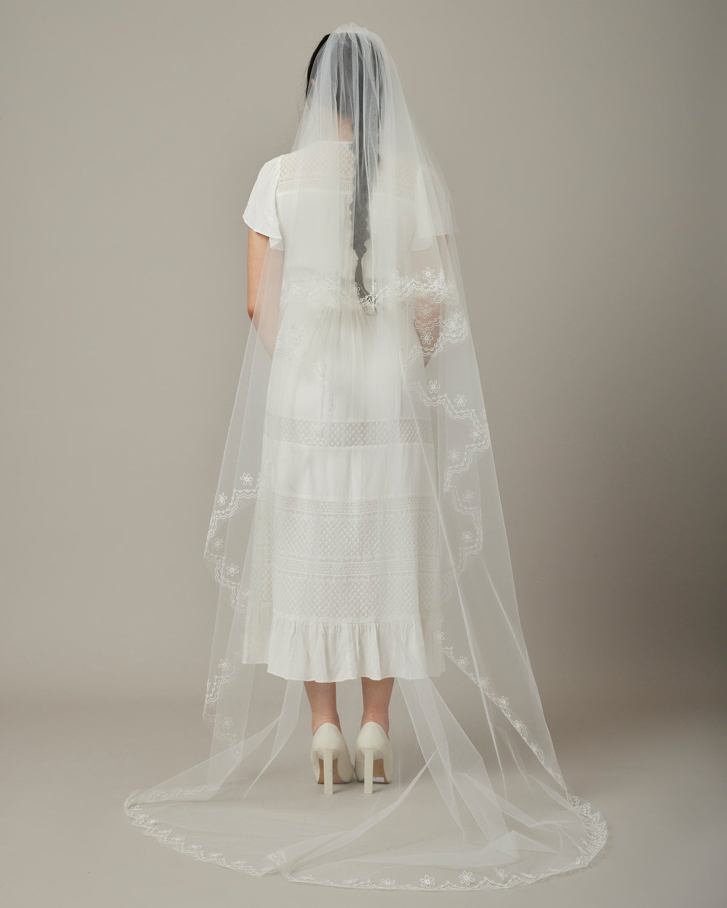 DARLEY WEDDING VEIL BACK