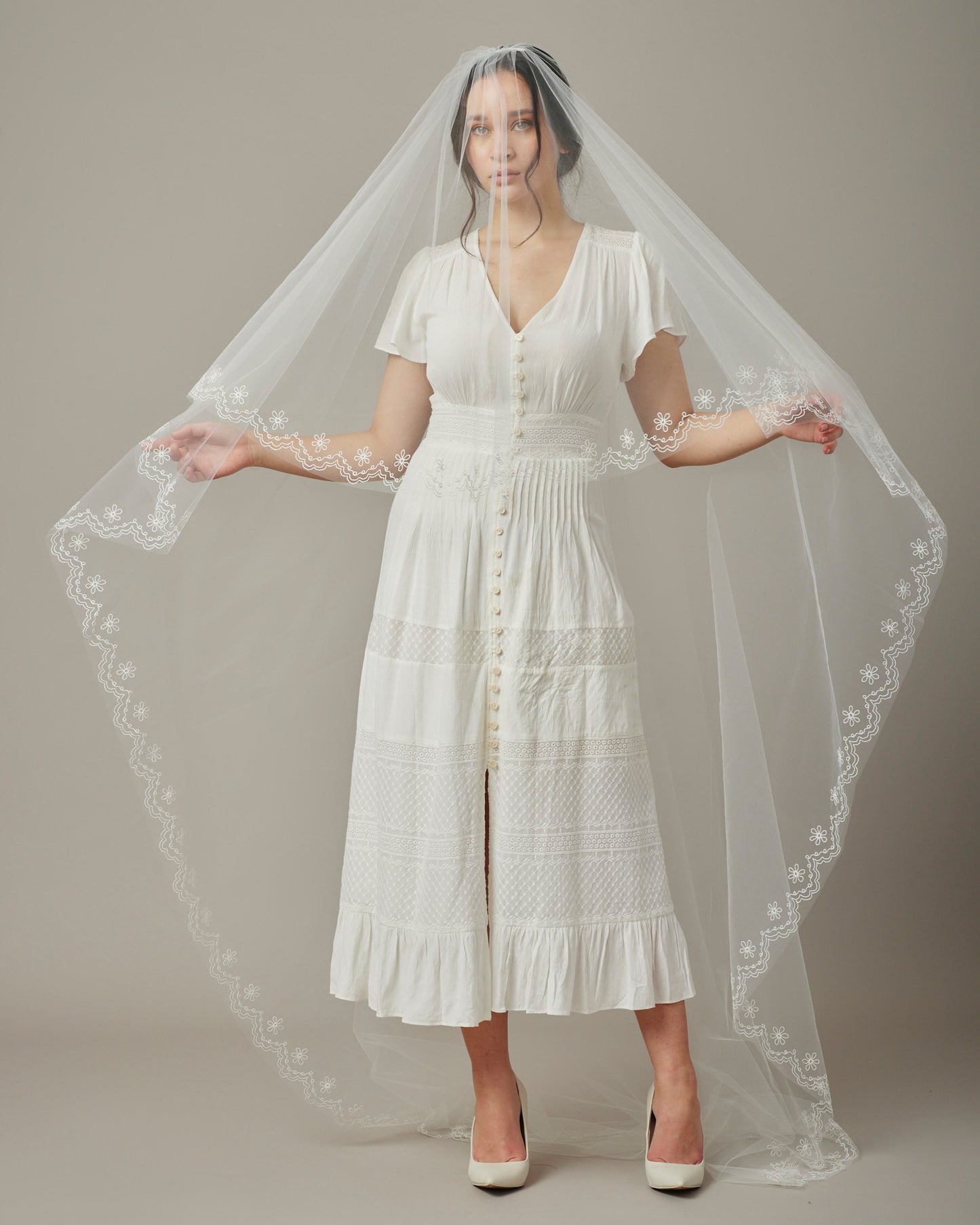 DARLEY WEDDING VEIL FRONT BLUSHER