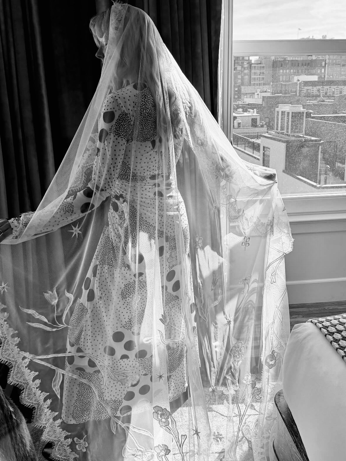 LOHO EXCLUSIVE // DREAM EMBROIDERED VEIL