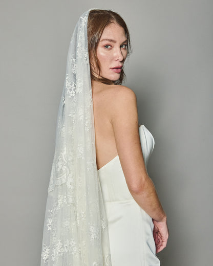 LOHO EXCLUSIVE // MARIA SPANISH LACE MANTILLA