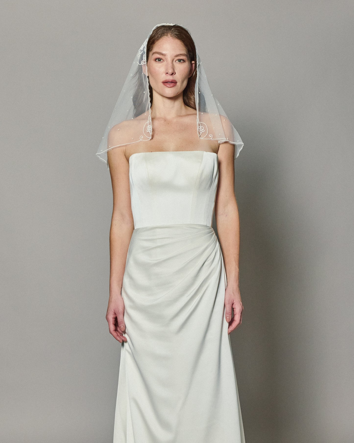 MOON BEADED VEIL