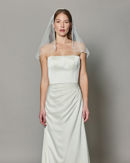 MOON BEADED VEIL