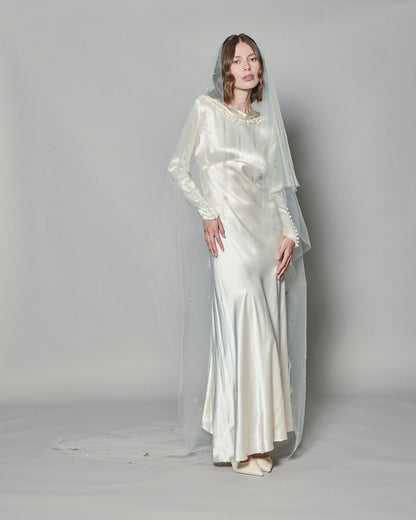 STARLIGHT COLOR EMBROIDERED VEIL