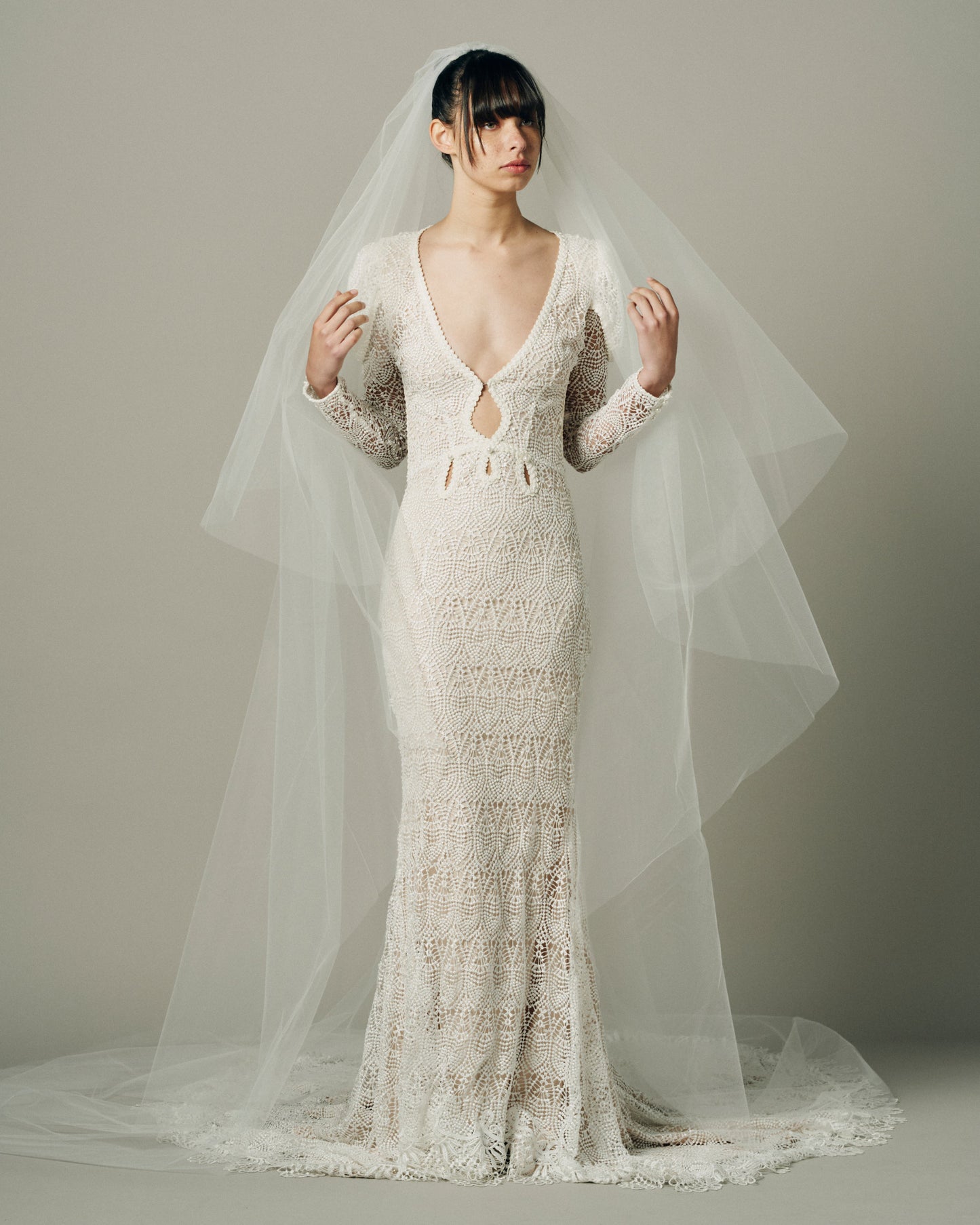 RAW EDGE VEIL