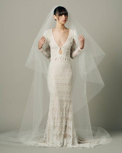 RAW EDGE VEIL