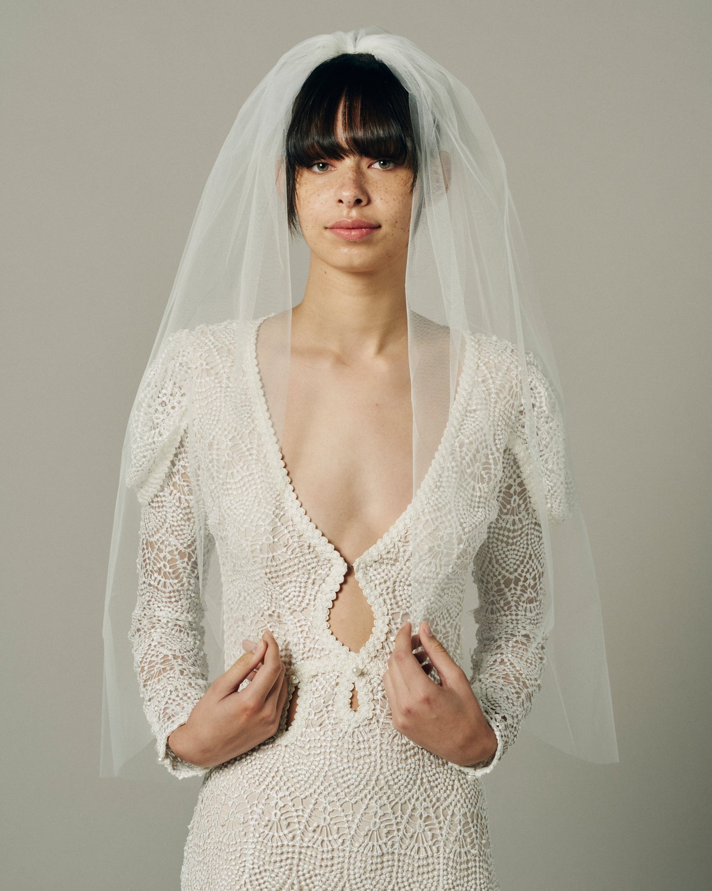 RAW EDGE VEIL
