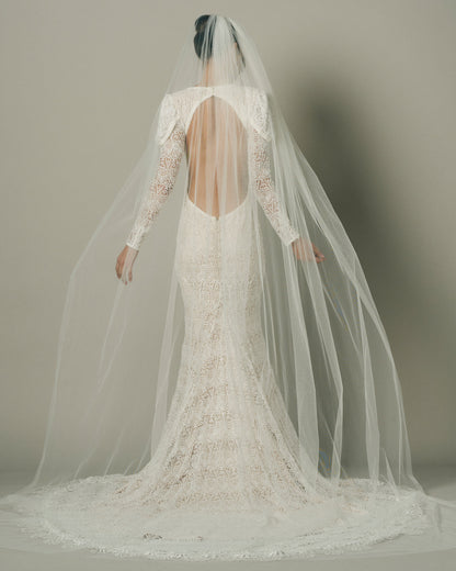 RAW EDGE VEIL
